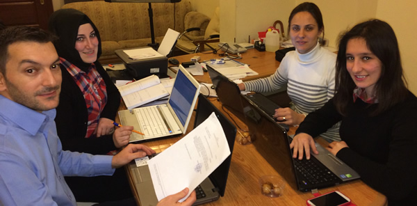 ARAPOĞLU’NUN BASIN BÜROSU ARALIKSIZ ÇALIŞIYOR