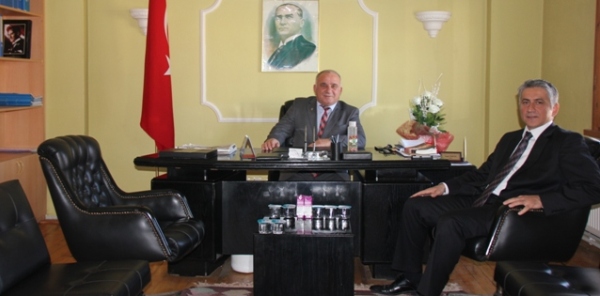 KAYMAKAM AZCAN BAŞKAN TANTA’YI ZİYARET ETTİ