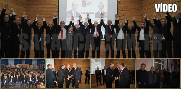 SAADET PARTİSİ SAPANCA’DA GÖVDE GÖSTERİSİ YAPTI