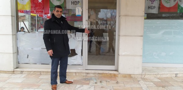 HDP SEÇİM BÜROSUNA SALDIRI