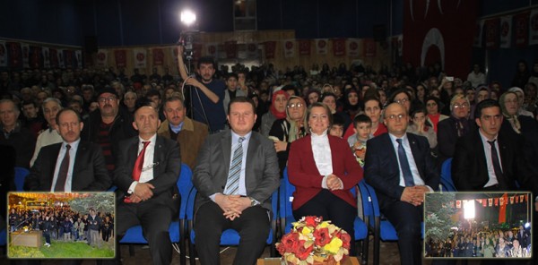 ADAY TANITIM TOPLANTISINDA İZDİHAM YAŞANDI