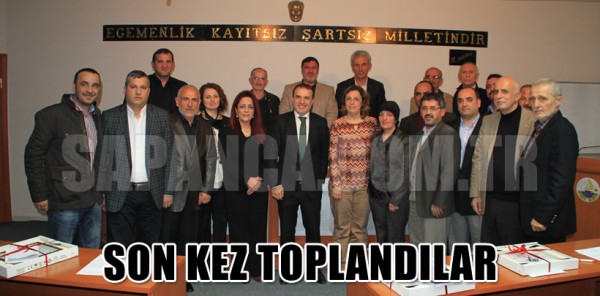 SAPANCA BELEDİYE BAŞKANI İBRAHİM USLU MECLİS TOPLANTISI’NDA VEDA ETTİ