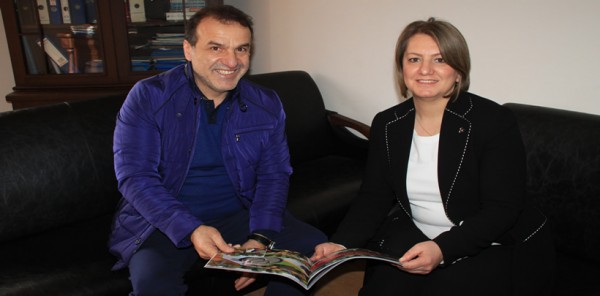 ARAPOĞLU PROJELERİNİ USLU’YA ANLATTI