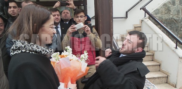BAKAN İSLAM’I SAPANCA’DA ENGELLİ VATANDAŞLAR KARŞILADI