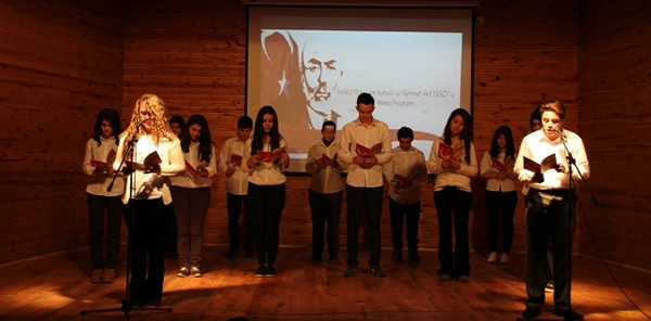 'İSTİKLAL MARŞI’NIN KABULÜ VE MEHMET AKİF ERSOY’U ANMA' PROGRAMI