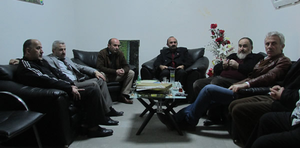 GÜÇLÜ, SAPANCA SÜS BİTKİLERİ KOOPERATİFİNİ ZİYARET ETTİ