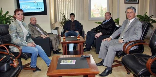 AZCAN'A TATARİSTAN AKTANIŞ HEYETİNDEN ZİYARET