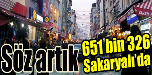 ARTIK SÖZ SAKARYALI'DA