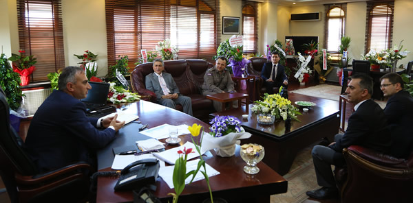 BAŞKAN YILMAZER’E ZİYARETLER SÜRÜYOR