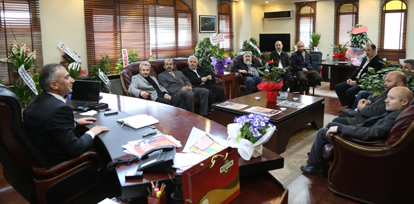 SAADET PARTİSİ SAPANCA İLÇE TEŞKİLATI BAŞKAN YILMAZER’E 'HAYIRLI OLSUN' DEDİ