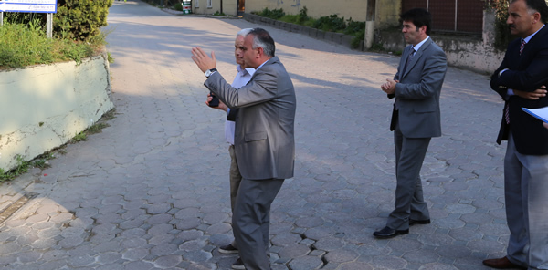 HIZLI TREN GÜZERGAHINDA BULUNAN ALT VE ÜST GEÇİTLERDE İNCELEME YAPILDI