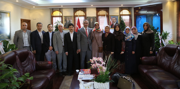 SAPANCA İHH'DEN BAŞKAN YILMAZER'E ZİYARET