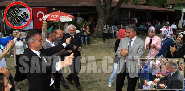 AZCAN VE YILMAZER ÖĞRENCİLERİN NEŞESİNE ORTAK OLDU