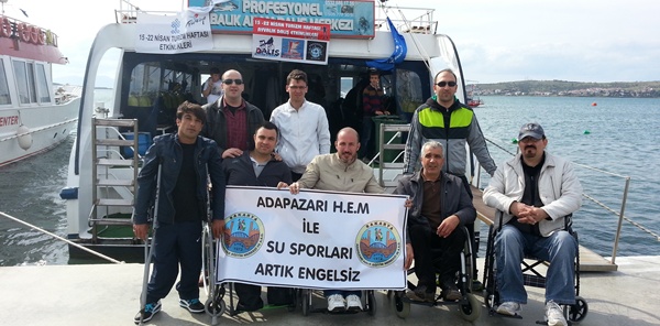 ÖZÜRLERİ, DALMALARINA ENGEL DEĞİL