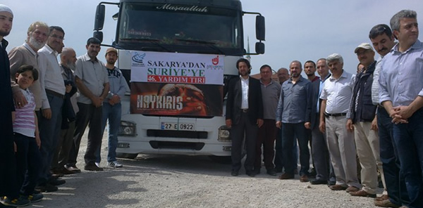 SAKARYA’DAN 46’NCI TIR YOLA ÇIKTI