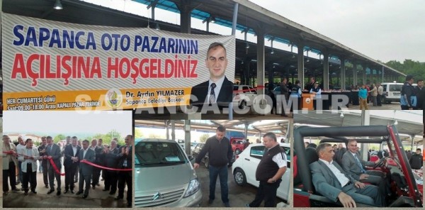 SAPANCA OTO PAZARI AÇILDI