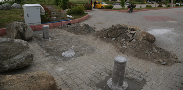 SAHİL YOLU'NDA GÜVENLİK ÖNLEMLERİ ARTTIRILDI