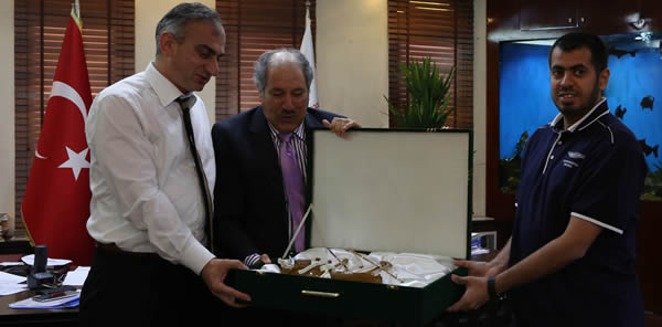 KUVEYT BÜYÜKELÇİSİNDEN BAŞKAN YILMAZER’E ZİYARET