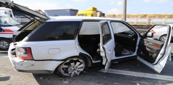 VURAL KAMIŞOĞLU KAZA YAPTI