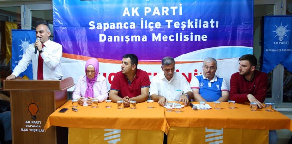 AK PARTİ SAPANCA DANIŞMA MECLİSİ TOPLANTISI YAPILDI