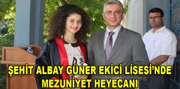 ŞAGEL'DE MEZUNİYET HEYECANI