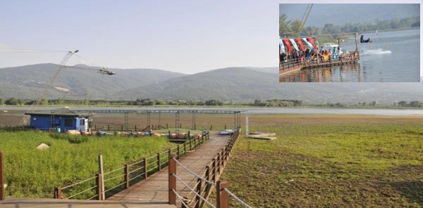 SAPANCA GÖLÜ ÜZERİNDE BULUNAN SUKAY TESİSLERİ KURAKLIKTAN DOLAYI TARLA OLDU