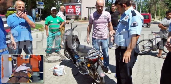 SAPANCA’DA TRAFİK KAZASI: 1 YARALI