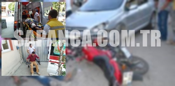 SAPANCA’DA MEYDANA GELEN TRAFİK KAZASINDA İSMAİL VE YAŞAR ORTATEPE YARALANDI