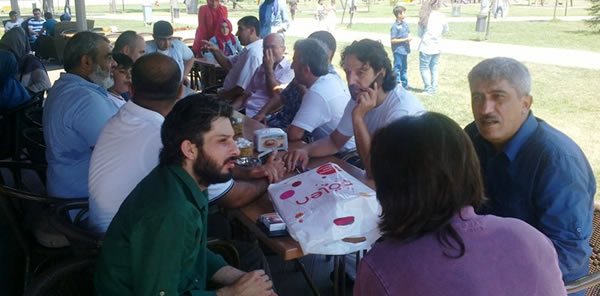 ÖZGÜR-DER SAKARYA ŞUBESİNDE BAYRAMLAŞMA