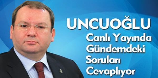 RECEP UNCUOĞLU CANLI YAYINDA SORULARI CEVAPLADI