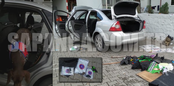 SAPANCA’DA 303 PAKET KOKAİN ELE GEÇİRİLDİ