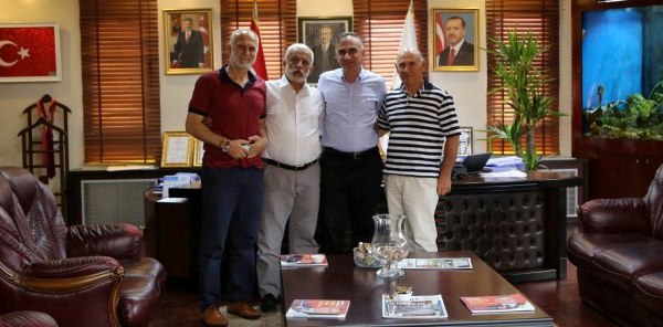 ESKİ MİLLETVEKİLİNDEN BAŞKAN YILMAZER’E ZİYARET