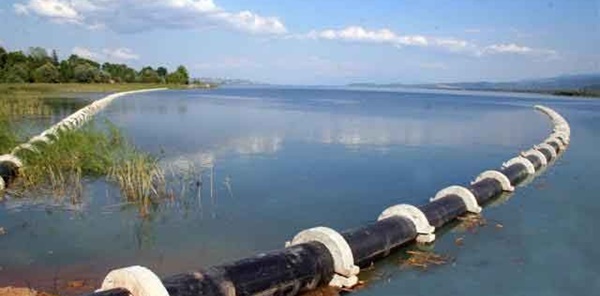 SAPANCA'DAN SU ÇEKEN POMPA 3'TEN 2'YE İNDİ