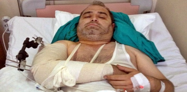 BBP SAPANCA İLÇE BAŞKANI ÖZKAN ATEŞ TRAFİK KAZASI GEÇİRDİ