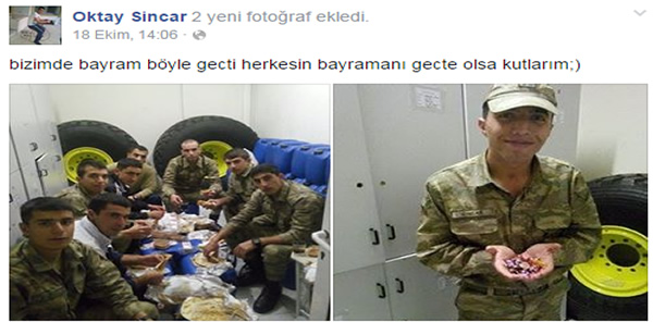 SON MESAJINDA ARKADAŞLARININ BAYRAMINI KUTLAMIŞTI