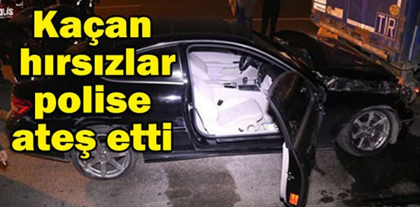 POLİS KÖPRÜBAŞINDA LASTİKLERİNE ATEŞ ETTİ AMA