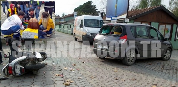 SAPANCA’DA MEYDANA GELEN TRAFİK KAZASINDA ERKAN TİNİAY YARALANDI