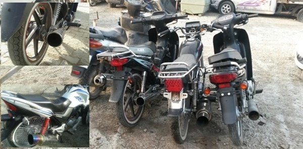 SAPANCA POLİSİ O MOTOSİKLET SÜRÜCÜLERİNE 6.500 TL CEZA KESTİ