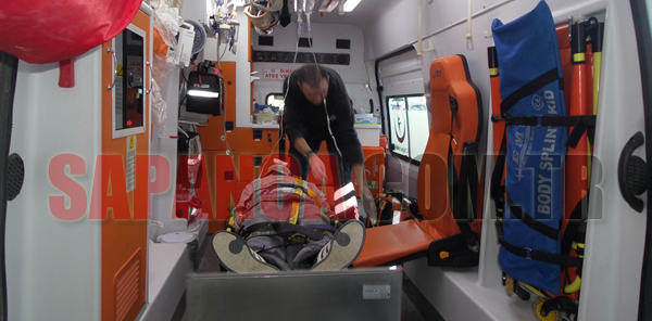 SAPANCA’DA İNŞAATTAN DÜŞEN İŞÇİ YARALANDI