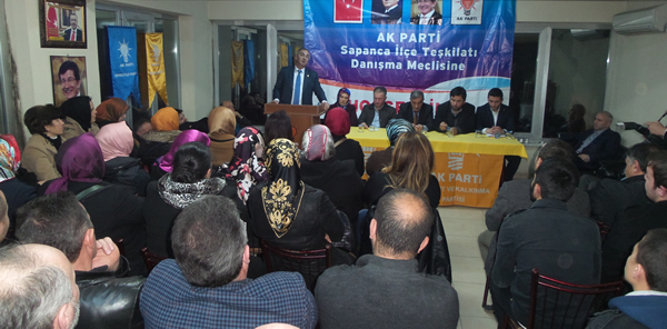 AK PARTİ İLÇE DANIŞMA TOPLANTISI YAPILDI