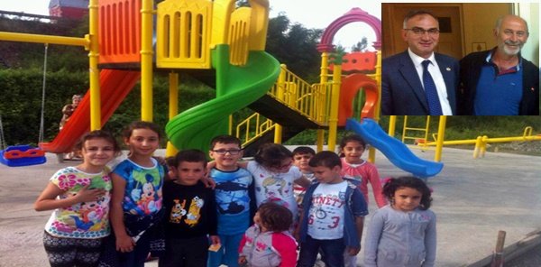 YENİ MAHALLEDE ÇOCUKLARIN PARK İSTEĞİ YERİNE GETİRİLDİ