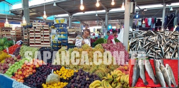 SAPANCA CUMA PAZARI 26 HAZİRAN TARİHLİ PARAKENDE SEBZE, MEYVE VE BALIK FİYATLARI
