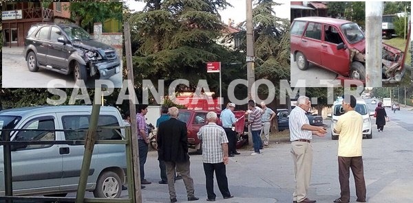 CİP İLE OTOMOBİL ÇARPIŞTI: 1 YARALI