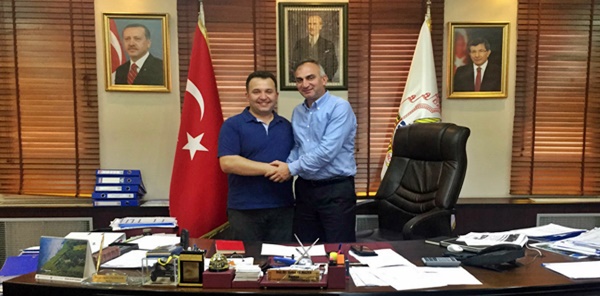 DAZKIR’DAN BAŞKAN YILMAZER’E VEDA ZİYARETİ