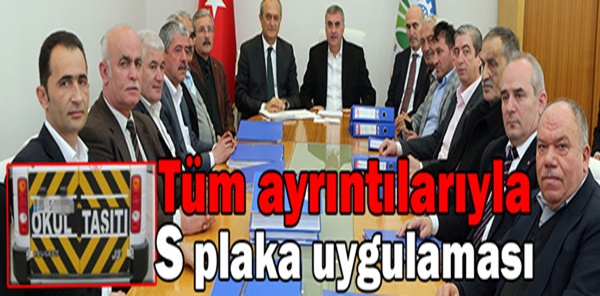 'S' PLAKA UYGULAMA ÇALIŞMASI TAMAMLANDI