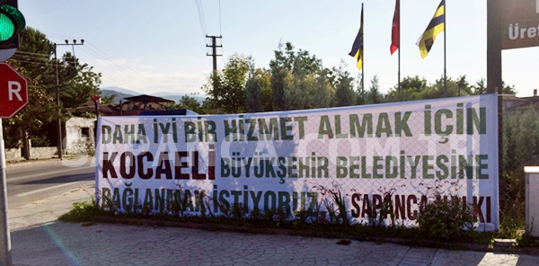 ''KOCAELİ'NE BAĞLANMAK İSTİYORUZ''