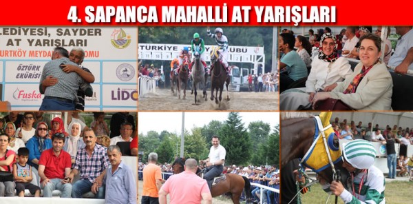 4. SAPANCA MAHALLİ AT YARIŞLARI GERÇEKLEŞTİ