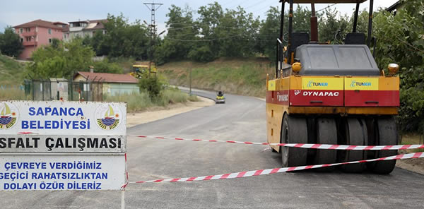 ASFALTLAMA ÇALIŞMALARI DEVAM EDİYOR