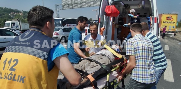 TEM'DE KAZADA YARALANMIŞTI HAYATA TUTUNAMADI