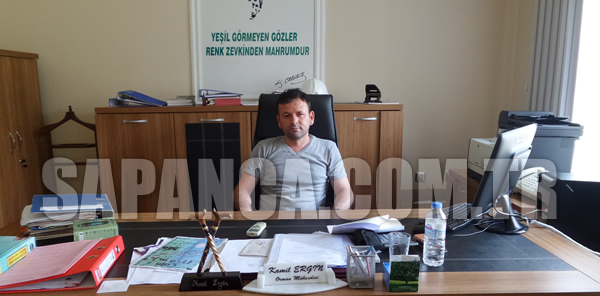 SAPANCA ORMAN BÖLGE ŞEFİ GÖREVİNE BAŞLADI